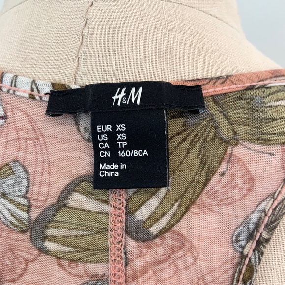 H&M Butterfly Print Racerback Mini Dress - Picture 7 of 8